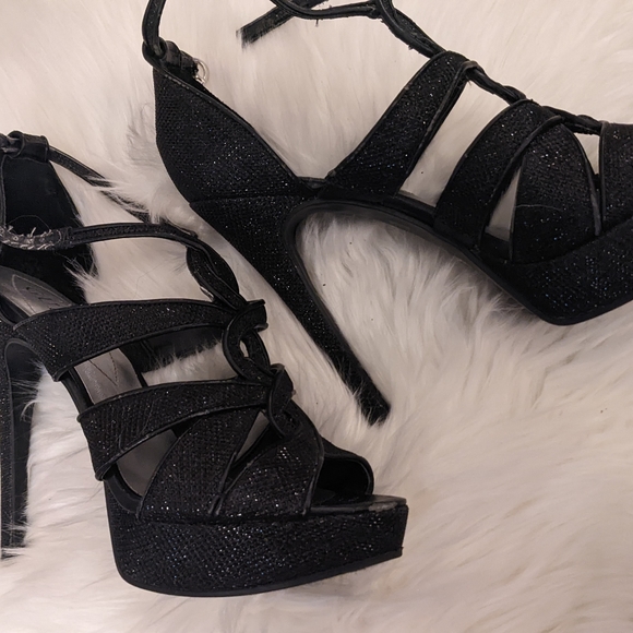 Guess Platform Sparkly Heels - Picture 5 of 5